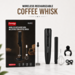 Prestige Mukt 2-in-1 Rechargeable Coffee Foamer & Milk Frother – 3-Speed Wireless
